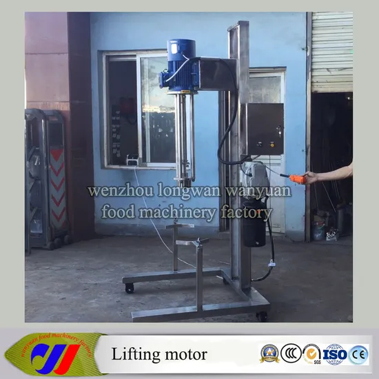 Hydraulic Lift High Speed Dispersing Mixer Mulsion Motor