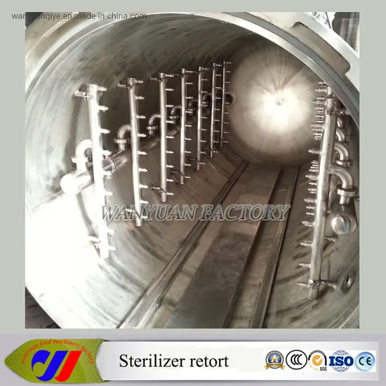 Showering (Static) Type Autoclave Sterilizer Retort