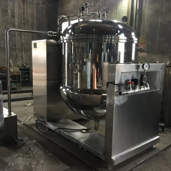 Vacuum Stirring Pot Condiment Vacuum Tank