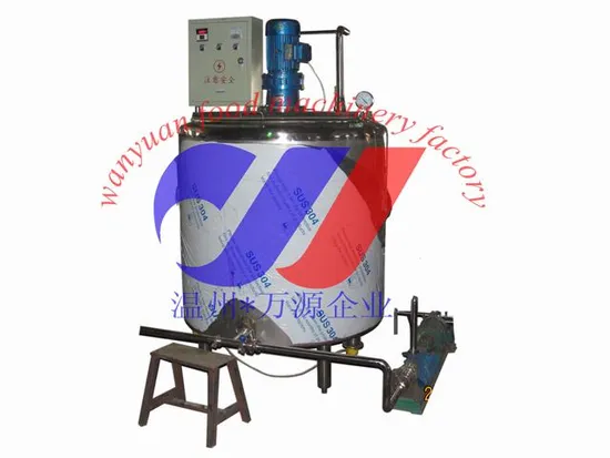 Stainless Steel Jacketed Cooling and Heating Tank