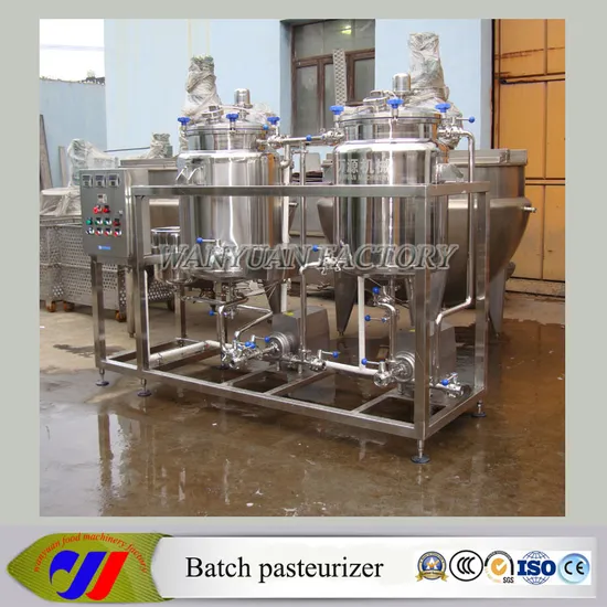 200L Milk Breakfast Maker/ Milk Batch Pasteurizer