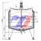 200L Blending Tank Fresh Milk Batch Pasteurizing Machine