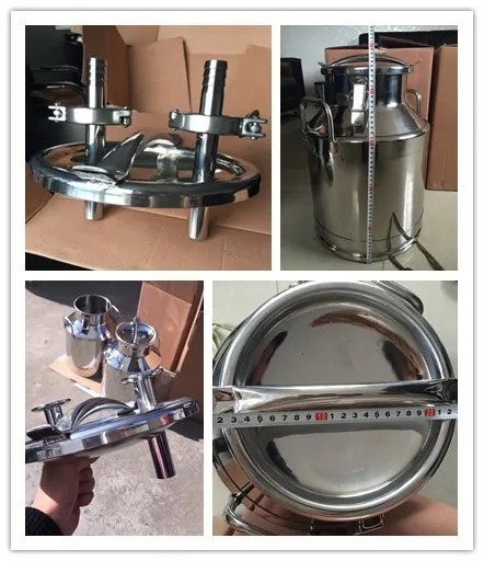 25L Stainless Steel Milk Pail