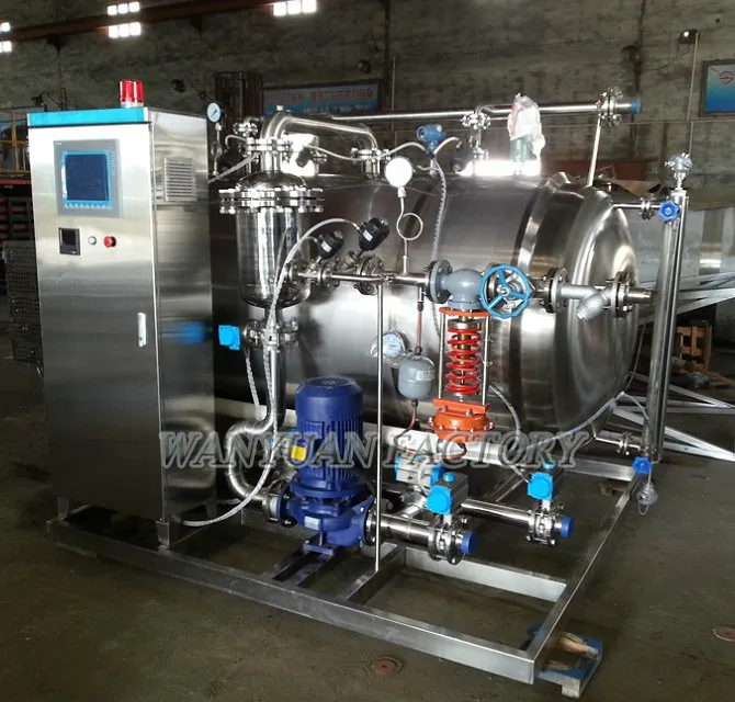 Fully Automatic Autoclave Sterilizers Retort for Chicken Curry