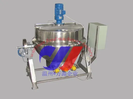 50 Gallon Tilting Jacketed Cooking Pot Used on Jam Cooking