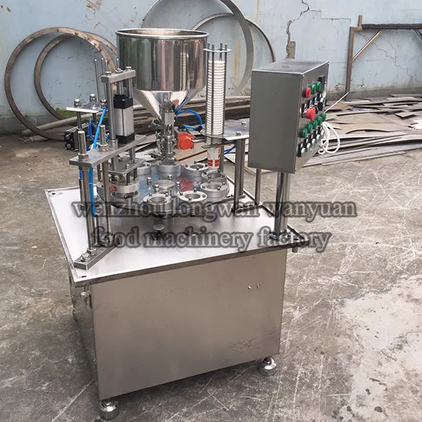 Automatic Rotary Type Plastic Cup Filling Machine