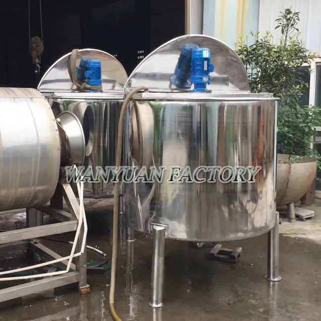 600L Ss Cream Mixer Mixing Tank with High Speed Mixer