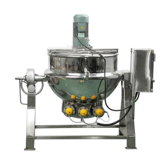 Sanitary Tilting Cooking Pot&amp; Agitation Jacketed Kettle