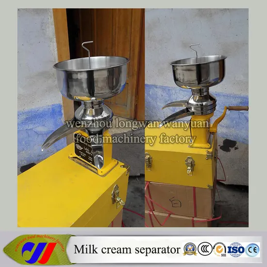 Manual Control Milk Cream Separator