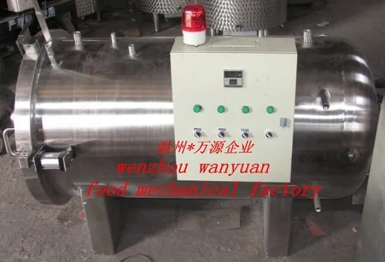 Steam Heating Pressure Vessel for Glass Bottle Sterilizer