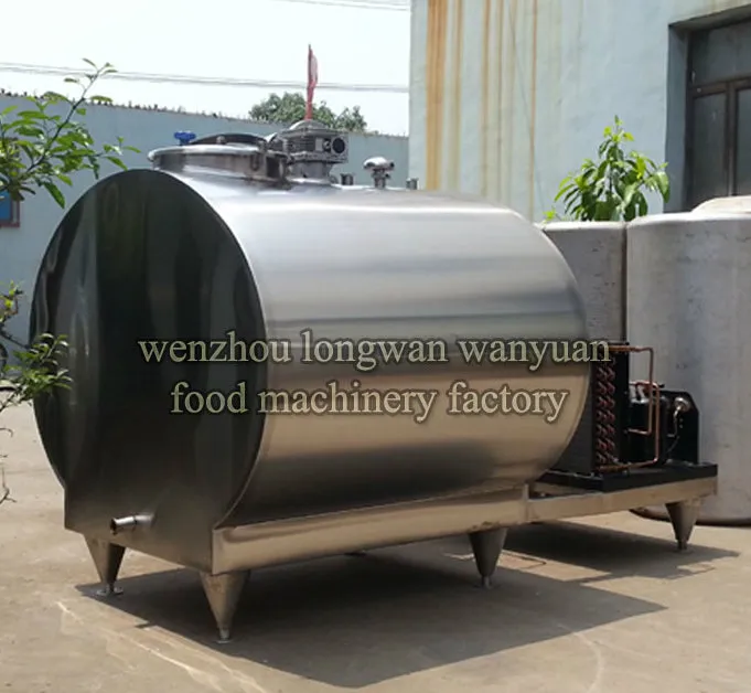 Milk Cooling Tank with Automatic Cip Cleaning System