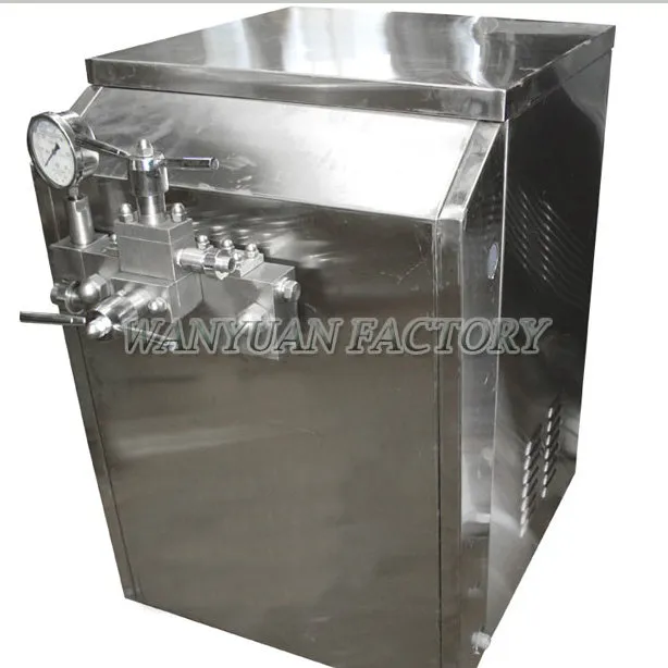 High Pressure Milk Homogenizer 25MPa Pressure