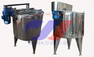 Stainless Steel Mixing Tank Single Layer Structure Blending Vessel
