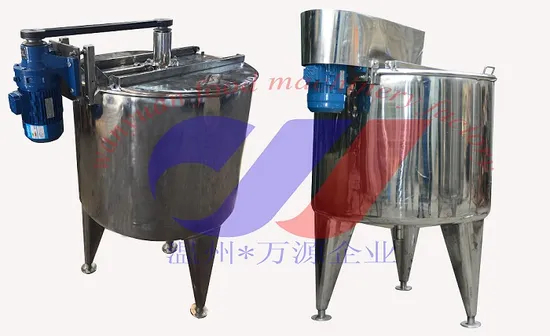 Stainless Steel Mixing Tank Single Layer Structure Blending Vessel