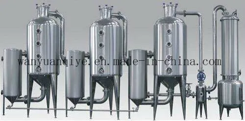 Auto-Control External Heating Tri-Effect Concentrator with Thermal Compressor