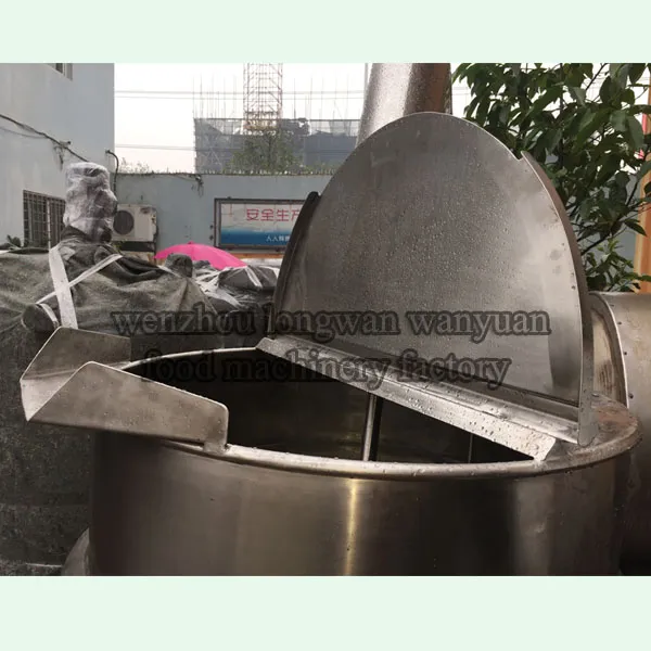 200L Steam Heating Stainless Steel Jacketed Cooking Kettle