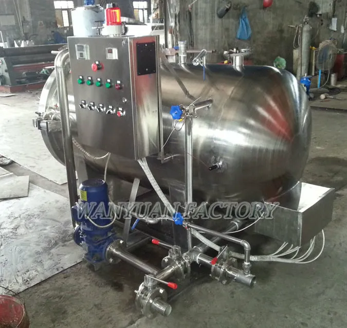 500L Stainless Steel Autoclave Sterilizer Retort for Packing Food