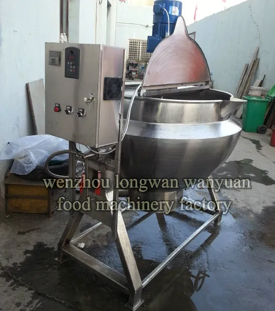 100 Liters Tilting Jacketed Kettle with Gas Heating