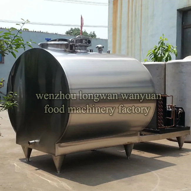500L Small Milk Cooling Device Cow Milk Cooling Tank