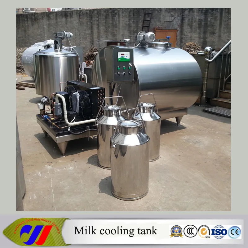 5t and 10t Can Be Customized Milk Chiller Machine Milk Cooling Tank