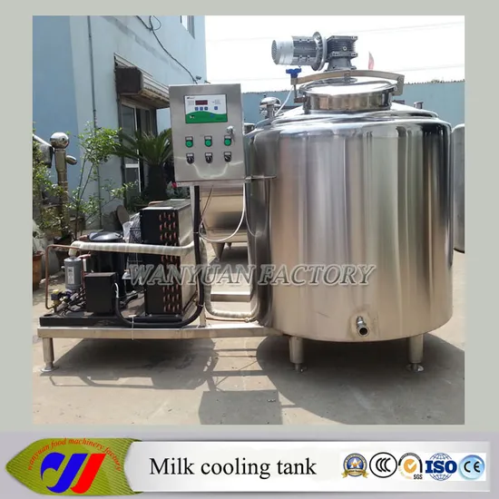 500 Liters Vertical Cooling Tank for Fresh Milk