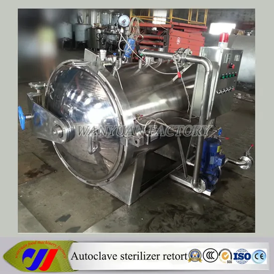 Autoclave Sterilizer 500L Autoclave for Food in Tin Can