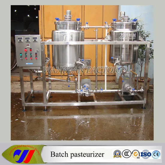 0.5t-1t Electric Heating Cocount Milk Uht Instant Sterilizer Pasteurizer