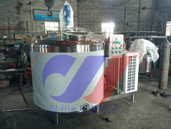 1500L Emulsifying Tank with Condensing Unit