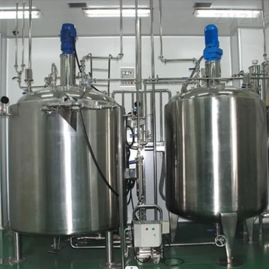 Food Grade Stainless Steel Steam Heating Mixing Tank