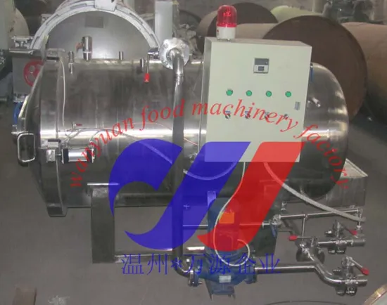 Stainless Steel Horizontal Electric Heating Autoclave Retort