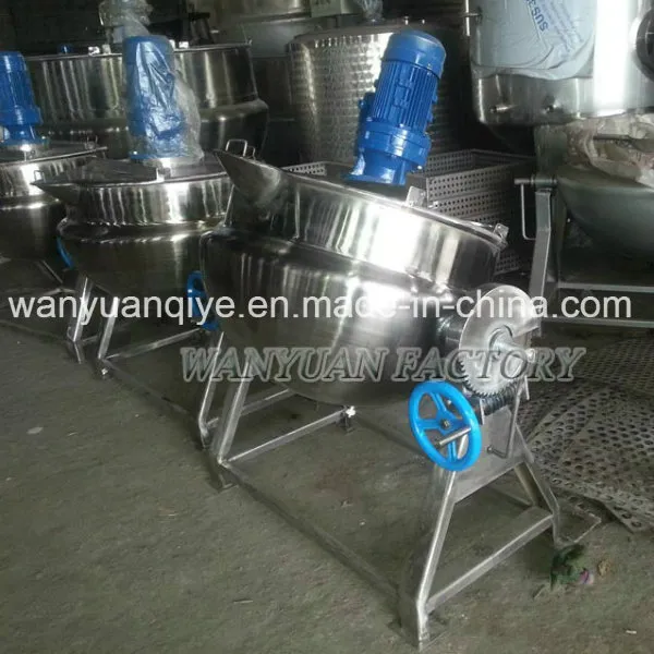 Sanitary Tilting Cooking Pot&amp; Agitation Jacketed Kettle