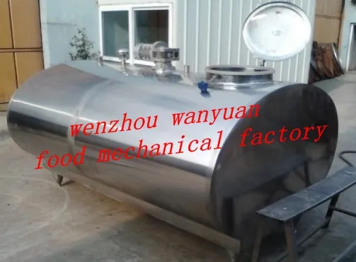 Stainless Steel Milk Chiller Tank