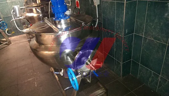 100L-1000L Gas Heating Jacketed Kettle with Automatic Control