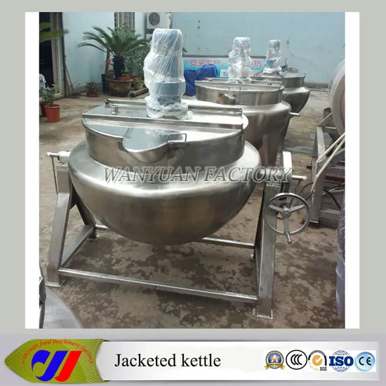 Steam Jacketed Kettle Made of Stainless Steel