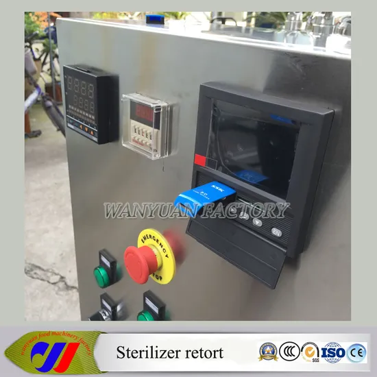 Small Electric Autoclave Sterilizer Retort with Paperless Recorder