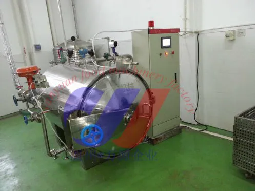 Steam Water Spray Sterilizer Autoclave Retort for Glass Jars