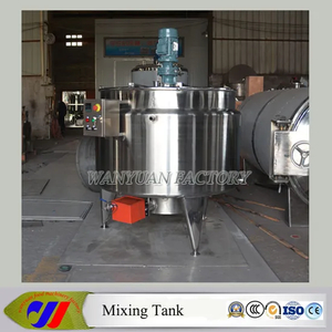 1t Gas Heating Double-Layer Mixing Vessel
