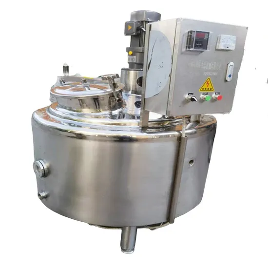Milk Production Assembly Line Storage Tank