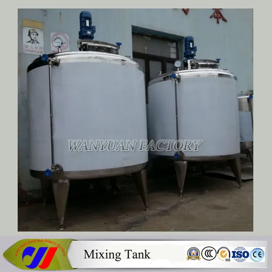 5000L/H Cooling and Heating Mixing Tank for Beverage