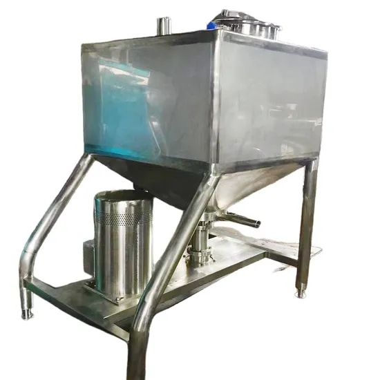 1500L High-Speed Shearing Emulsification Tank Square Emulsifying Tank