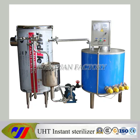 Uht Instant Sterilizer Machine for Coconut Milk