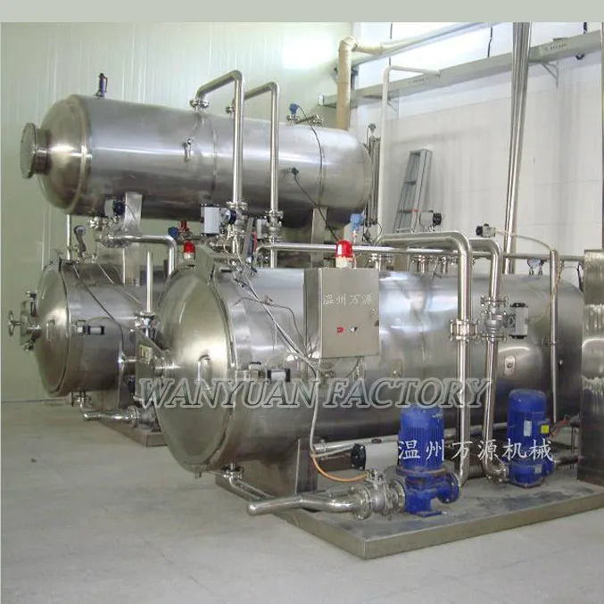 Steam Spray Retort Sterilizer Autoclave for Glass Jar