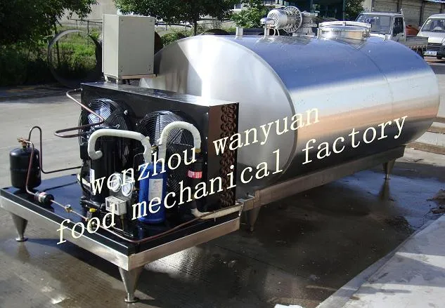 Milk Cooling Tank with Cooling System