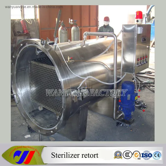 Showering (Static) Type Autoclave Sterilizer Retort