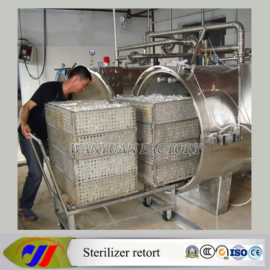 Sterilization Pot Autoclave Retort for Packing Food