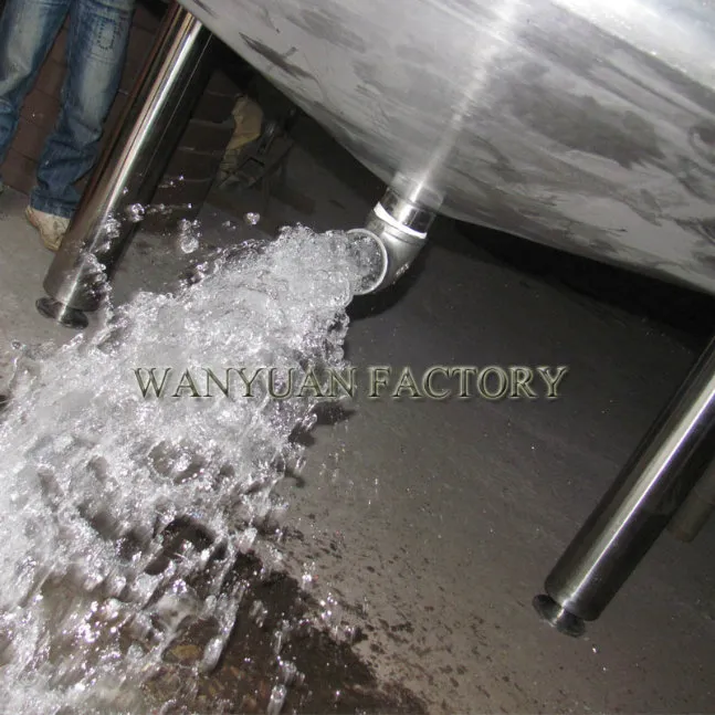 600L Ss Cream Mixer Mixing Tank with High Speed Mixer