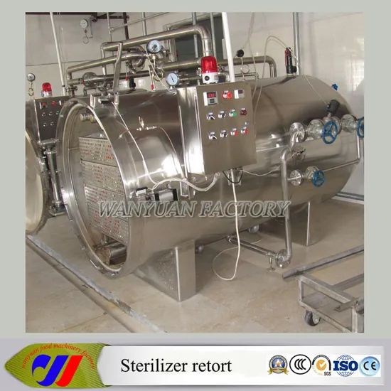 Steam Heating Sterilization Retort for Packing Food