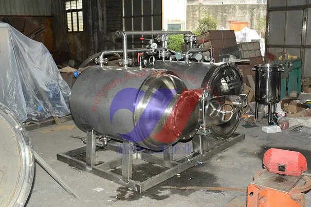 Canned Fish Sterilizer Glass Jar Sterilizer Retort