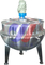 Vertical Steam Heating Jacketed Cooking Kettle Mixing Vessel