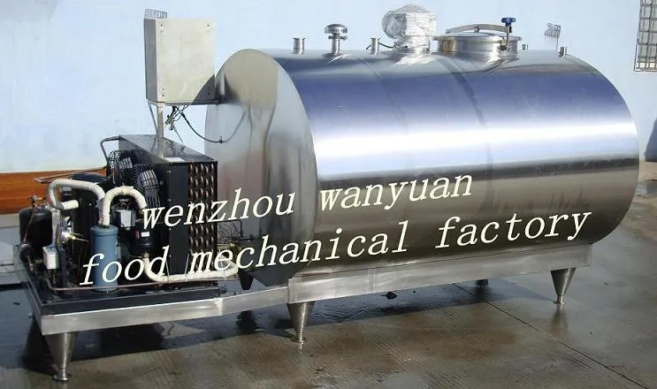 3000 Horizontal Bulk Milk Cooling Tank